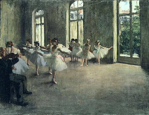 Rehearsal, Edgar Degas